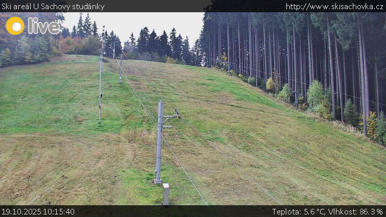 Ski areál U Sachovy studánky - Sachova studánka - 19.10.2025 v 10:15 Ski areál U Sachovy studánky - Sachova studánka - 19.10.2025 v 10:15