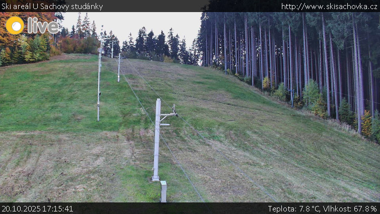 Ski areál U Sachovy studánky - Sachova studánka - 20.10.2025 v 17:15 Ski areál U Sachovy studánky - Sachova studánka - 20.10.2025 v 17:15