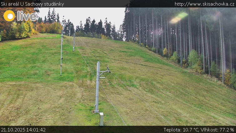 Ski areál U Sachovy studánky - Sachova studánka - 21.10.2025 v 14:01 Ski areál U Sachovy studánky - Sachova studánka - 21.10.2025 v 14:01
