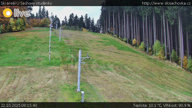 Ski areál U Sachovy studánky - Sachova studánka - 22.10.2025 v 08:15 Ski areál U Sachovy studánky - Sachova studánka - 22.10.2025 v 08:15