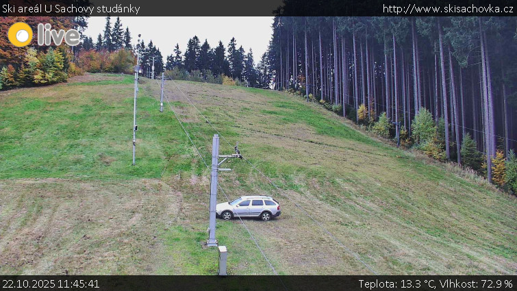 Ski areál U Sachovy studánky - Sachova studánka - 22.10.2025 v 11:45 Ski areál U Sachovy studánky - Sachova studánka - 22.10.2025 v 11:45