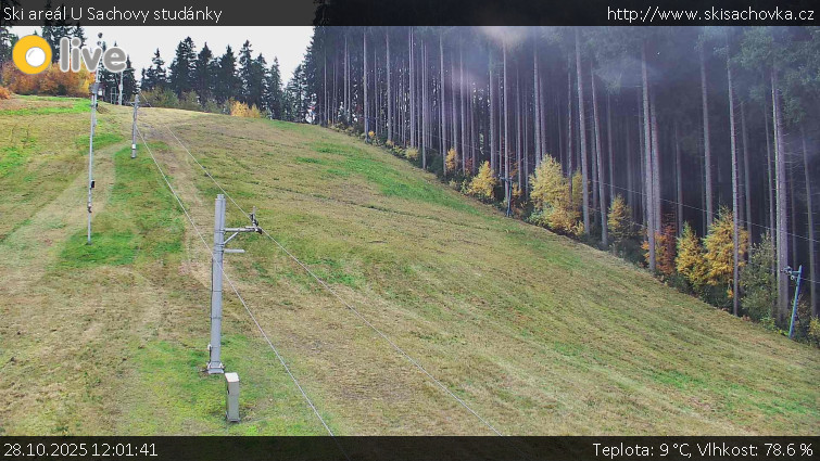 Ski areál U Sachovy studánky - Sachova studánka - 28.10.2025 v 12:01 Ski areál U Sachovy studánky - Sachova studánka - 28.10.2025 v 12:01