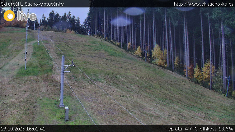 Ski areál U Sachovy studánky - Sachova studánka - 28.10.2025 v 16:01 Ski areál U Sachovy studánky - Sachova studánka - 28.10.2025 v 16:01