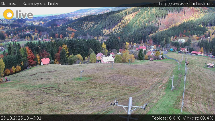 Ski areál U Sachovy studánky - Sachova studánka - 25.10.2025 v 10:46 Ski areál U Sachovy studánky - Sachova studánka - 25.10.2025 v 10:46
