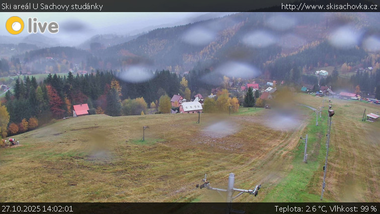Ski areál U Sachovy studánky - Sachova studánka - 27.10.2025 v 14:02 Ski areál U Sachovy studánky - Sachova studánka - 27.10.2025 v 14:02