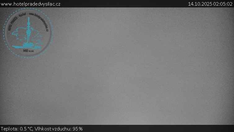 Praděd - Vysílač - Praděd - Vysílač - 14.10.2025 v 02:05 Praděd - Vysílač - Praděd - Vysílač - 14.10.2025 v 02:05