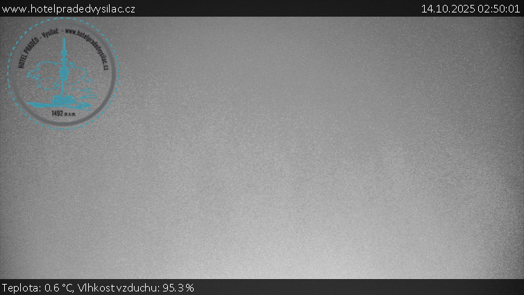Praděd - Vysílač - Praděd - Vysílač - 14.10.2025 v 02:50 Praděd - Vysílač - Praděd - Vysílač - 14.10.2025 v 02:50