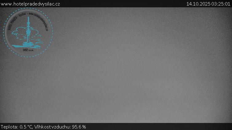 Praděd - Vysílač - Praděd - Vysílač - 14.10.2025 v 03:25 Praděd - Vysílač - Praděd - Vysílač - 14.10.2025 v 03:25