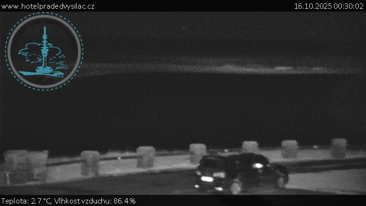Praděd - Vysílač - Praděd - Vysílač - 16.10.2025 v 00:30 Praděd - Vysílač - Praděd - Vysílač - 16.10.2025 v 00:30