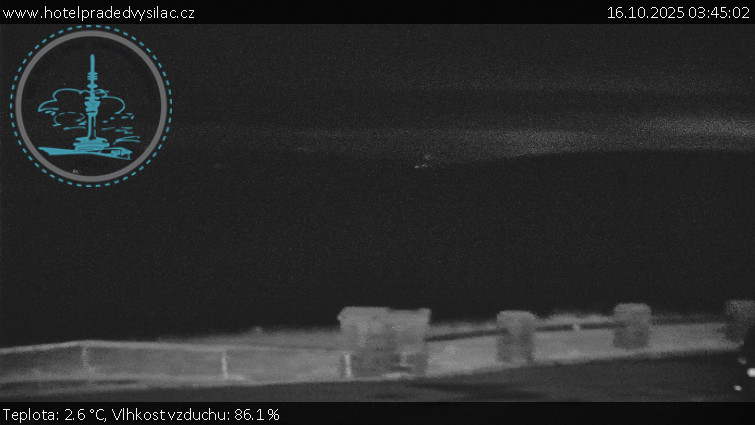 Praděd - Vysílač - Praděd - Vysílač - 16.10.2025 v 03:45 Praděd - Vysílač - Praděd - Vysílač - 16.10.2025 v 03:45