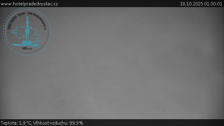 Praděd - Vysílač - Praděd - Vysílač - 18.10.2025 v 01:30 Praděd - Vysílač - Praděd - Vysílač - 18.10.2025 v 01:30