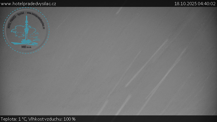 Praděd - Vysílač - Praděd - Vysílač - 18.10.2025 v 04:40 Praděd - Vysílač - Praděd - Vysílač - 18.10.2025 v 04:40