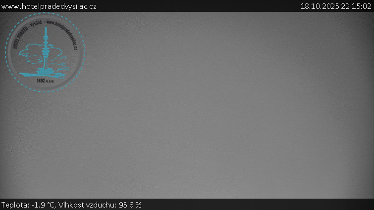 Praděd - Vysílač - Praděd - Vysílač - 18.10.2025 v 22:15 Praděd - Vysílač - Praděd - Vysílač - 18.10.2025 v 22:15