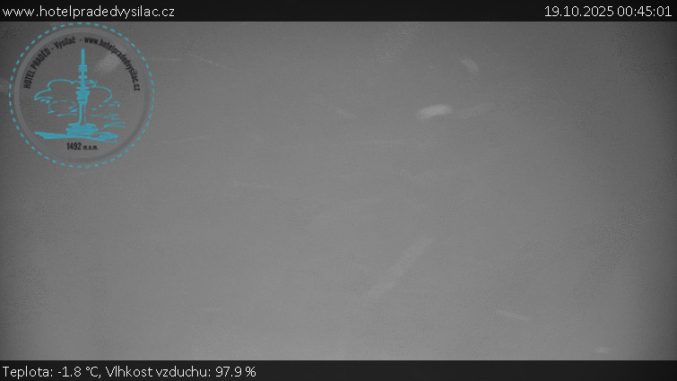Praděd - Vysílač - Praděd - Vysílač - 19.10.2025 v 00:45 Praděd - Vysílač - Praděd - Vysílač - 19.10.2025 v 00:45