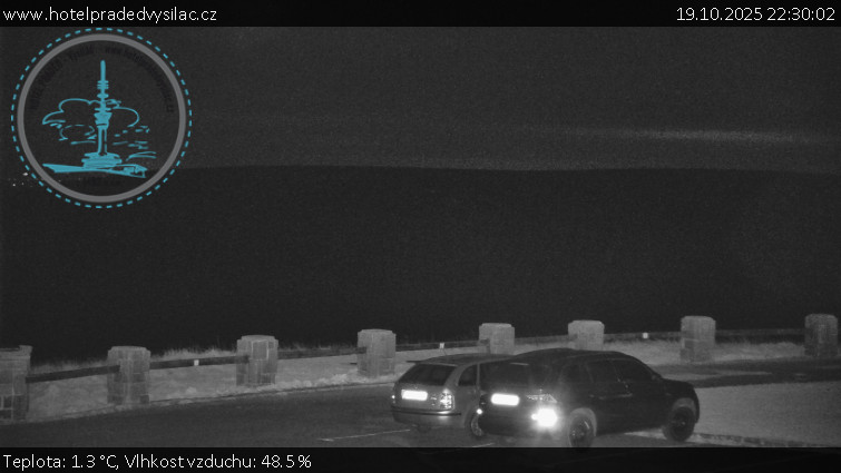 Praděd - Vysílač - Praděd - Vysílač - 19.10.2025 v 22:30 Praděd - Vysílač - Praděd - Vysílač - 19.10.2025 v 22:30