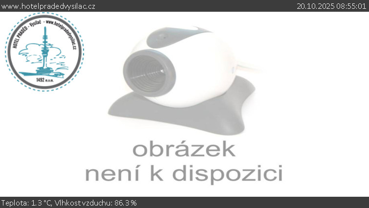 Praděd - Vysílač - Praděd - Vysílač - 20.10.2025 v 08:55 Praděd - Vysílač - Praděd - Vysílač - 20.10.2025 v 08:55