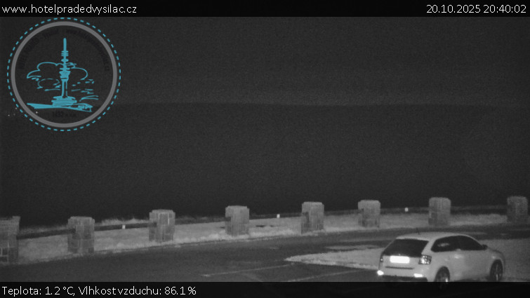 Praděd - Vysílač - Praděd - Vysílač - 20.10.2025 v 20:40 Praděd - Vysílač - Praděd - Vysílač - 20.10.2025 v 20:40