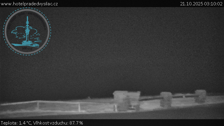 Praděd - Vysílač - Praděd - Vysílač - 21.10.2025 v 03:10 Praděd - Vysílač - Praděd - Vysílač - 21.10.2025 v 03:10