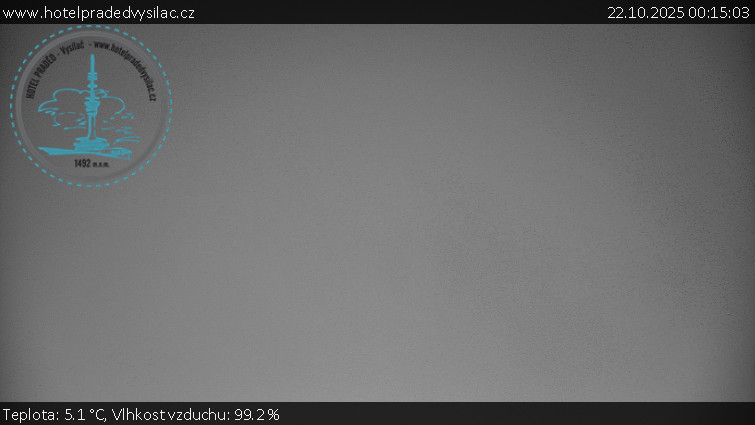Praděd - Vysílač - Praděd - Vysílač - 22.10.2025 v 00:15 Praděd - Vysílač - Praděd - Vysílač - 22.10.2025 v 00:15