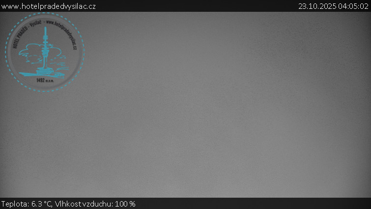 Praděd - Vysílač - Praděd - Vysílač - 23.10.2025 v 04:05 Praděd - Vysílač - Praděd - Vysílač - 23.10.2025 v 04:05