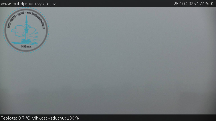 Praděd - Vysílač - Praděd - Vysílač - 23.10.2025 v 17:25 Praděd - Vysílač - Praděd - Vysílač - 23.10.2025 v 17:25