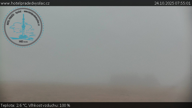 Praděd - Vysílač - Praděd - Vysílač - 24.10.2025 v 07:55 Praděd - Vysílač - Praděd - Vysílač - 24.10.2025 v 07:55