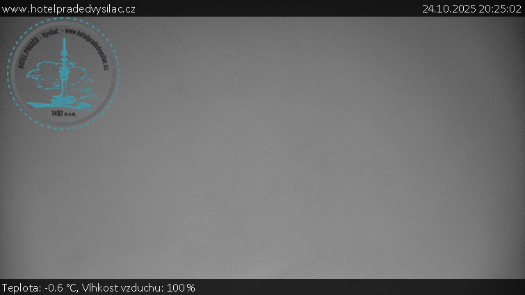 Praděd - Vysílač - Praděd - Vysílač - 24.10.2025 v 20:25 Praděd - Vysílač - Praděd - Vysílač - 24.10.2025 v 20:25