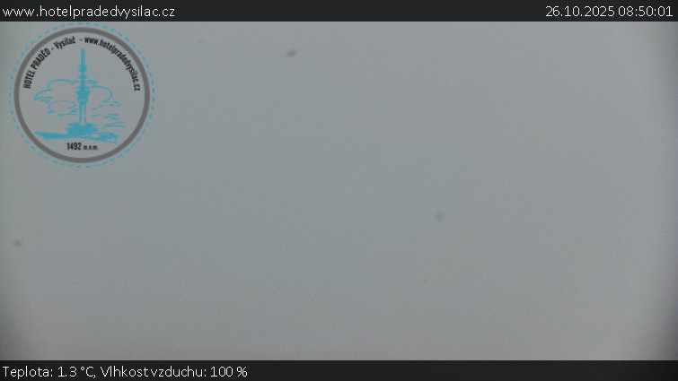 Praděd - Vysílač - Praděd - Vysílač - 26.10.2025 v 08:50 Praděd - Vysílač - Praděd - Vysílač - 26.10.2025 v 08:50