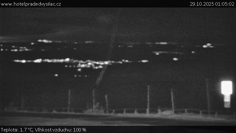 Praděd - Vysílač - Praděd - Vysílač - 29.10.2025 v 01:05 Praděd - Vysílač - Praděd - Vysílač - 29.10.2025 v 01:05