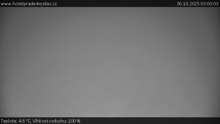 Praděd - Vysílač - Praděd - Vysílač - 30.10.2025 v 03:00 Praděd - Vysílač - Praděd - Vysílač - 30.10.2025 v 03:00