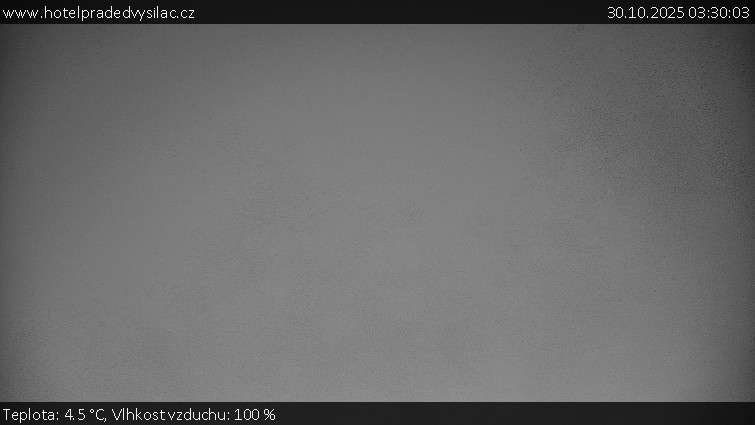 Praděd - Vysílač - Praděd - Vysílač - 30.10.2025 v 03:30 Praděd - Vysílač - Praděd - Vysílač - 30.10.2025 v 03:30