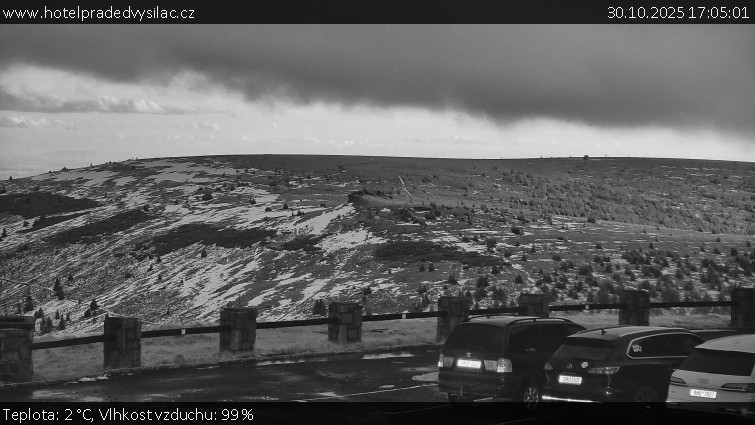 Praděd - Vysílač - Praděd - Vysílač - 30.10.2025 v 17:05 Praděd - Vysílač - Praděd - Vysílač - 30.10.2025 v 17:05