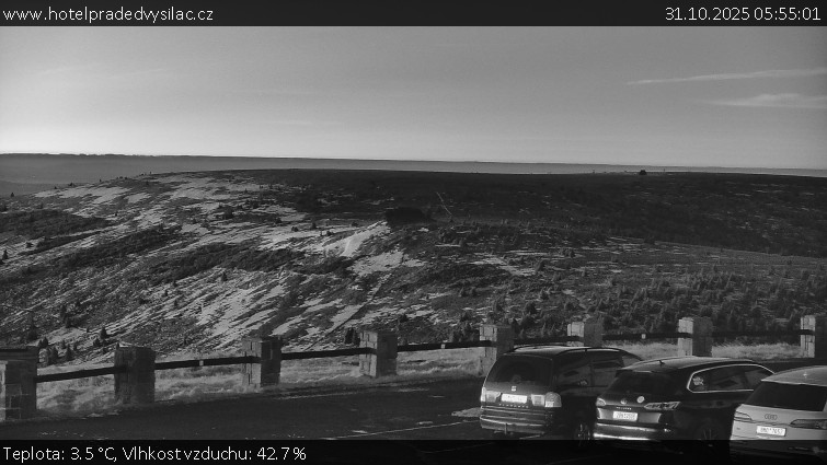 Praděd - Vysílač - Praděd - Vysílač - 31.10.2025 v 05:55 Praděd - Vysílač - Praděd - Vysílač - 31.10.2025 v 05:55