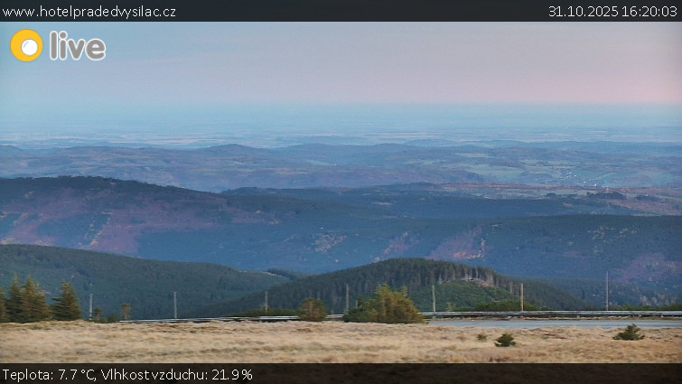 Praděd - Vysílač - Praděd - Vysílač - 31.10.2025 v 16:20 Praděd - Vysílač - Praděd - Vysílač - 31.10.2025 v 16:20