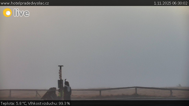 Praděd - Vysílač - Praděd - Vysílač - 1.11.2025 v 06:30 Praděd - Vysílač - Praděd - Vysílač - 1.11.2025 v 06:30