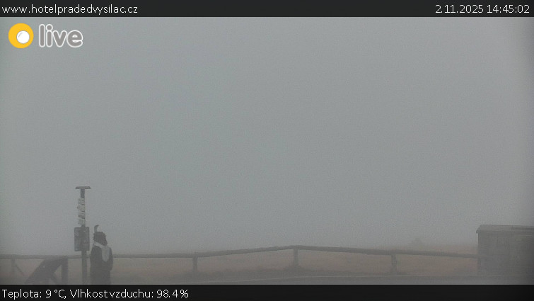 Praděd - Vysílač - Praděd - Vysílač - 2.11.2025 v 14:45 Praděd - Vysílač - Praděd - Vysílač - 2.11.2025 v 14:45