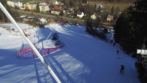 Skiareál Karolinka  - Spodní část sjezdovky skiareálu Karolinka - 1.3.2023 v 09:02