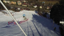 Skiareál Karolinka  - Spodní část sjezdovky skiareálu Karolinka - 1.3.2023 v 10:02