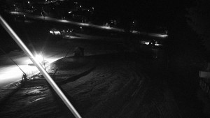Skiareál Karolinka  - Spodní část sjezdovky skiareálu Karolinka - 15.3.2023 v 19:02