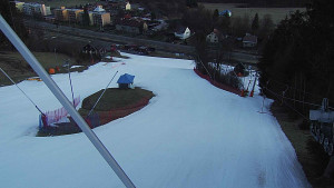 Skiareál Karolinka  - Spodní část sjezdovky skiareálu Karolinka - 18.3.2023 v 06:02