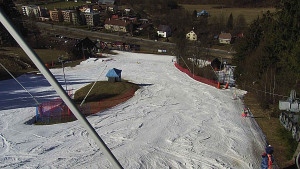 Skiareál Karolinka  - Spodní část sjezdovky skiareálu Karolinka - 18.3.2023 v 14:02