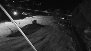 Skiareál Karolinka  - Spodní část sjezdovky skiareálu Karolinka - 18.3.2023 v 20:02