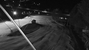 Skiareál Karolinka  - Spodní část sjezdovky skiareálu Karolinka - 18.3.2023 v 21:02