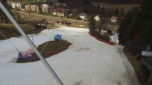 Skiareál Karolinka  - Spodní část sjezdovky skiareálu Karolinka - 20.3.2023 v 12:02