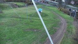 Spodní část sjezdovky skiareálu Karolinka