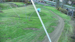 Spodní část sjezdovky skiareálu Karolinka