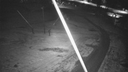 Spodní část sjezdovky skiareálu Karolinka