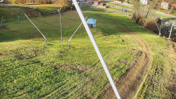 Spodní část sjezdovky skiareálu Karolinka