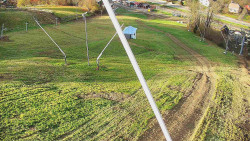 Spodní část sjezdovky skiareálu Karolinka