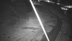 Spodní část sjezdovky skiareálu Karolinka